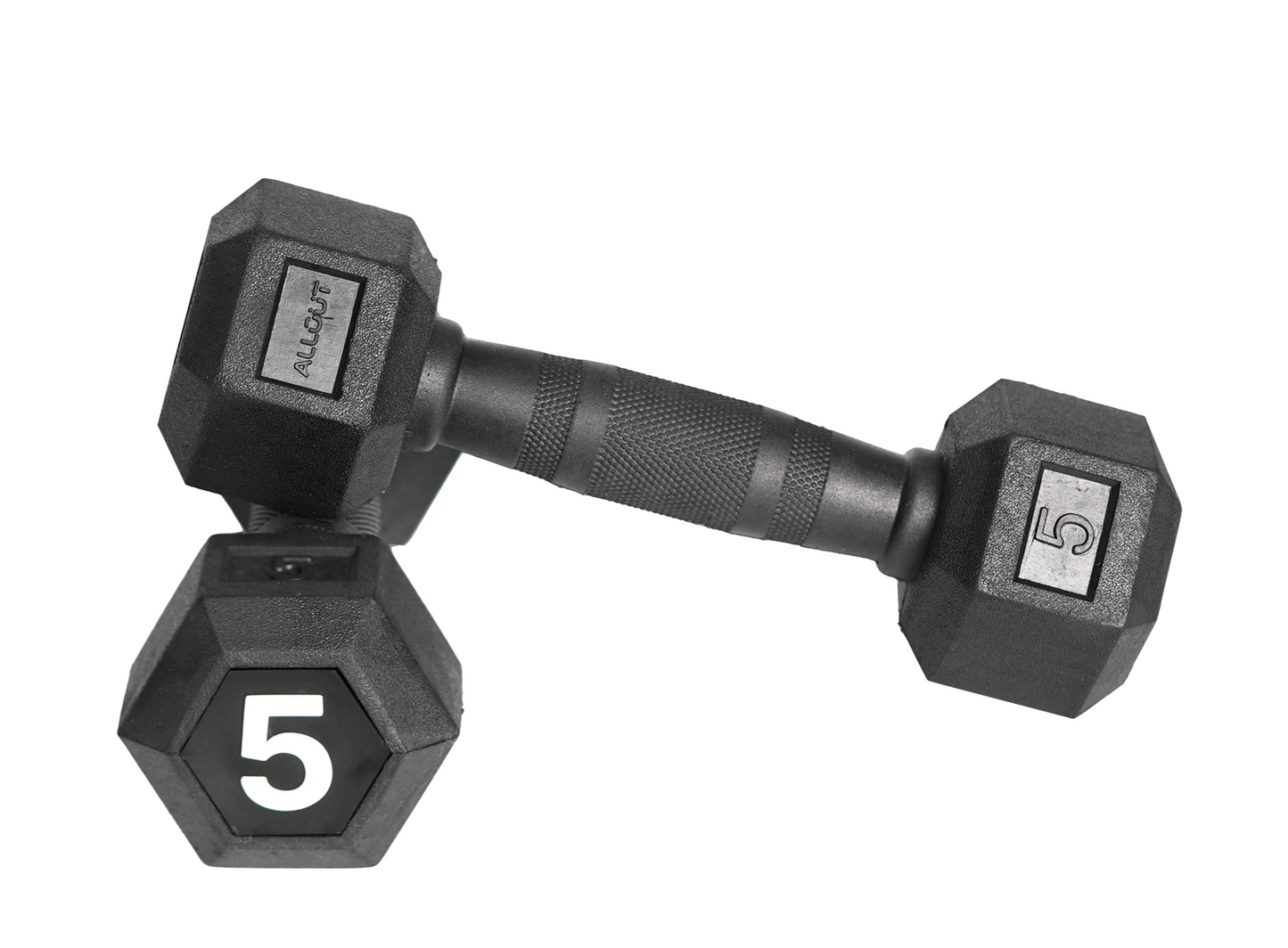 Hex Dumbbell (Black Handle) (Pair)