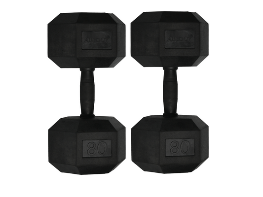 Hex Dumbbell (Black Handle) (Pair)
