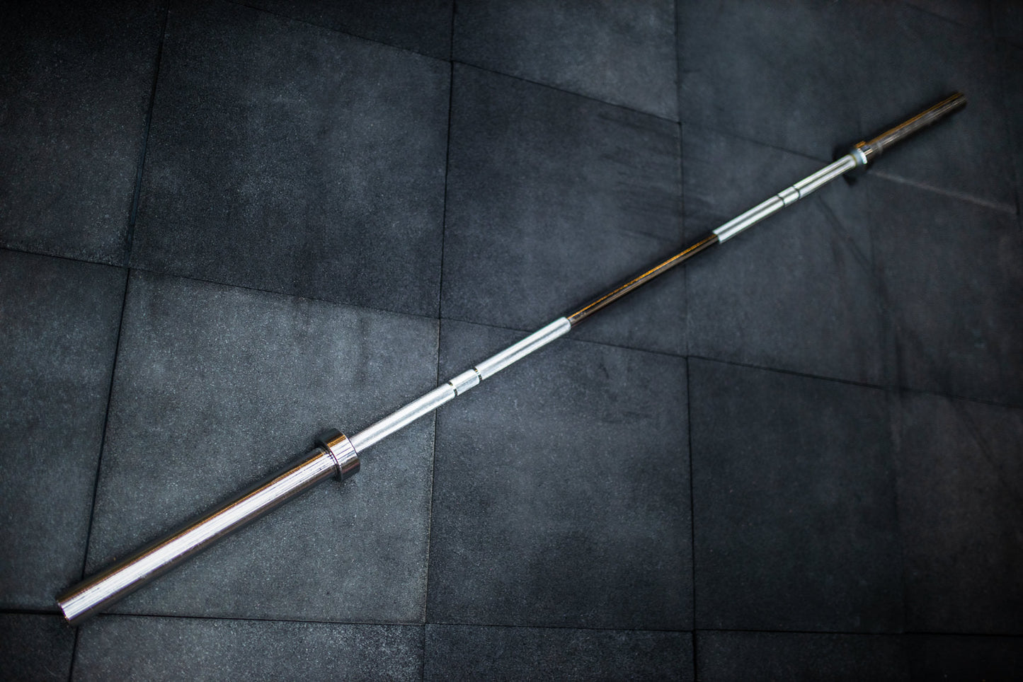 Black Zinc Olympic Barbell (Male-20k) (Used)