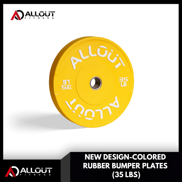 Colored Rubber Bumper Plate (Grip Pro)