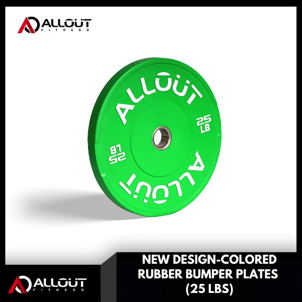 Colored Rubber Bumper Plate (Grip Pro)