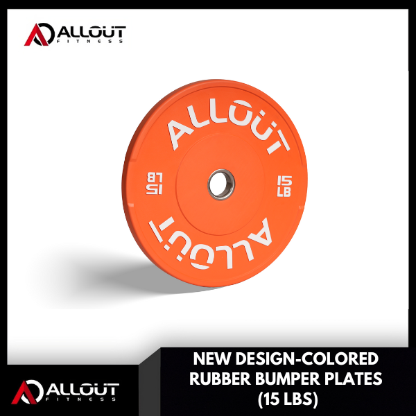 Colored Rubber Bumper Plate (Grip Pro)