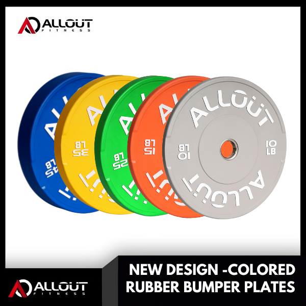 Colored Rubber Bumper Plate (Grip Pro)