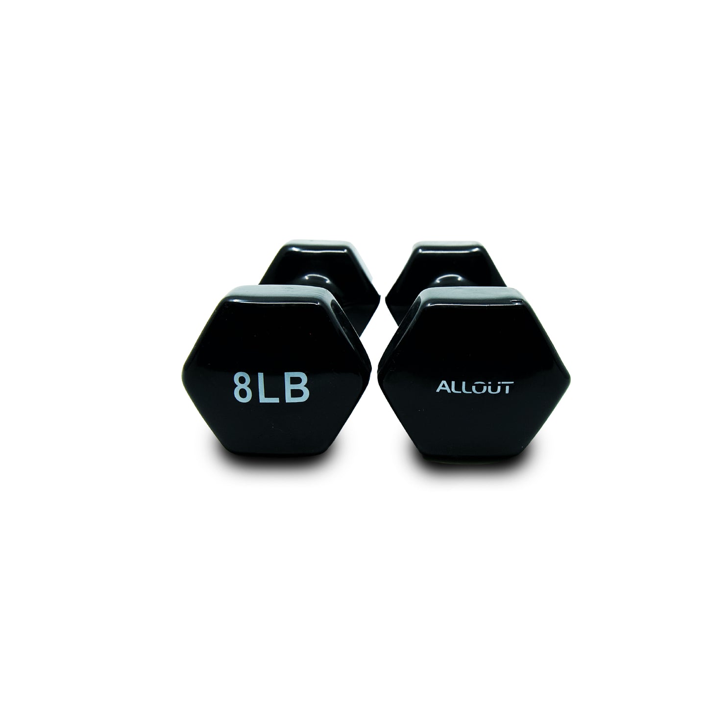 Vinyl Dumbbell (Black-Pair)