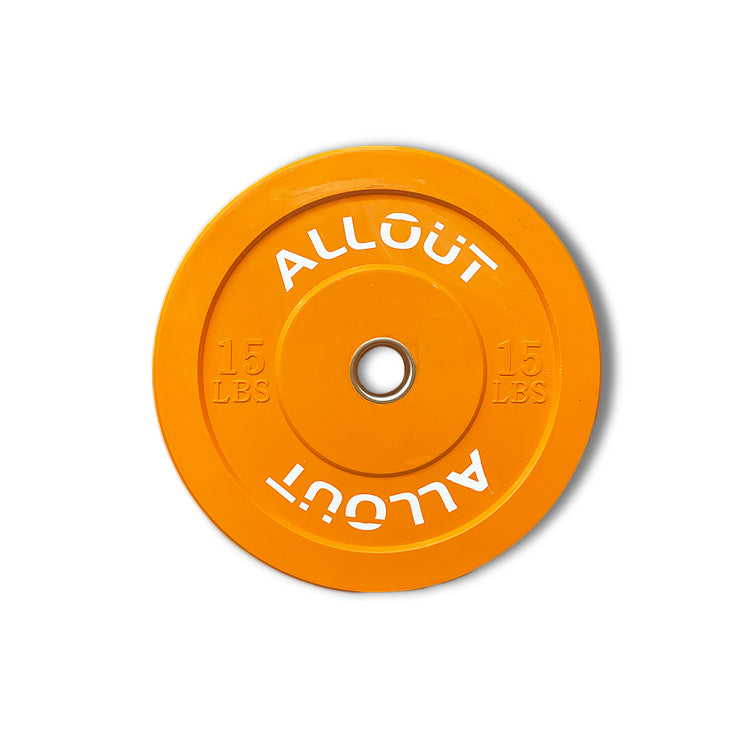 Colored Rubber Bumper Plate (Pair)