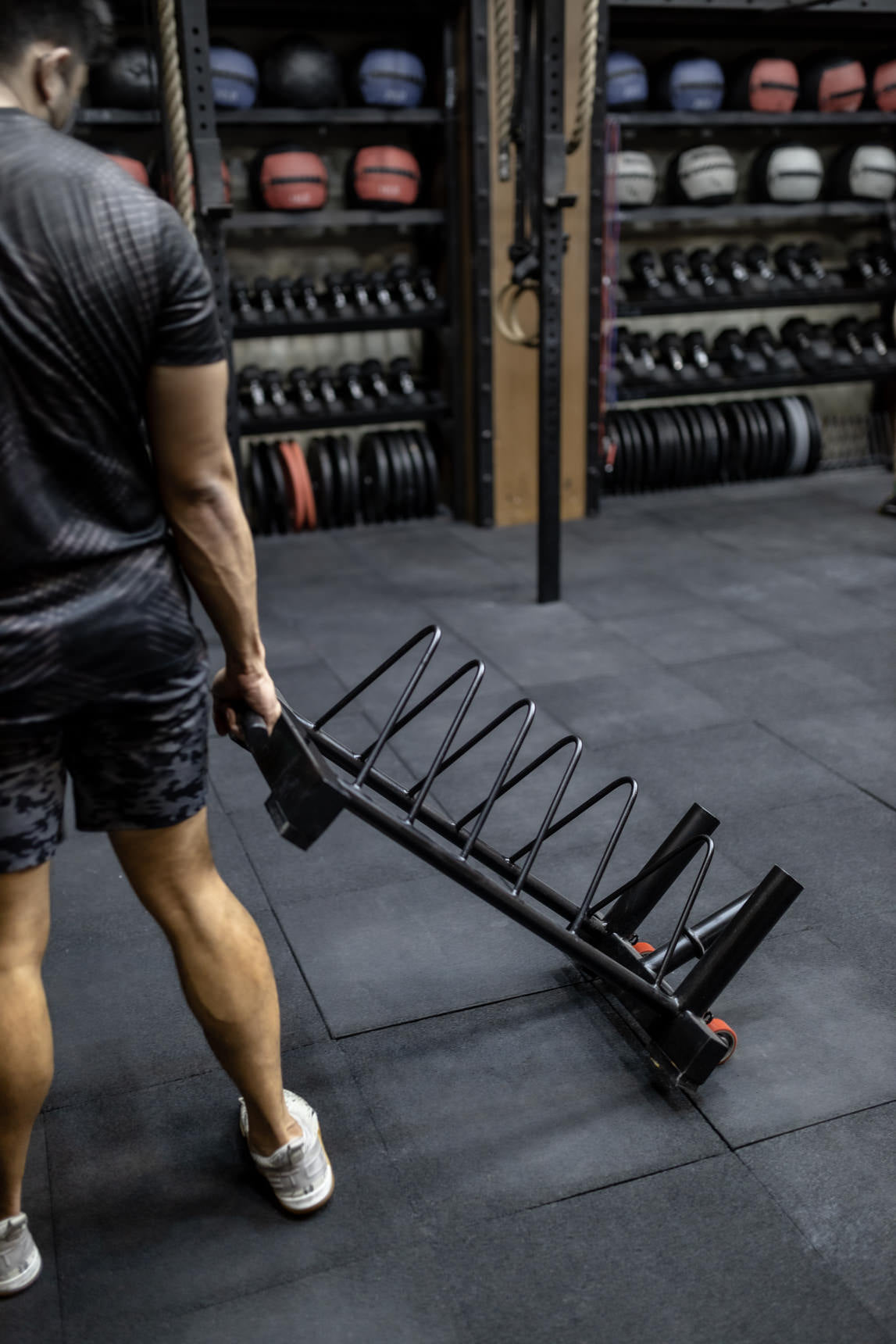 Weight Plate Rack