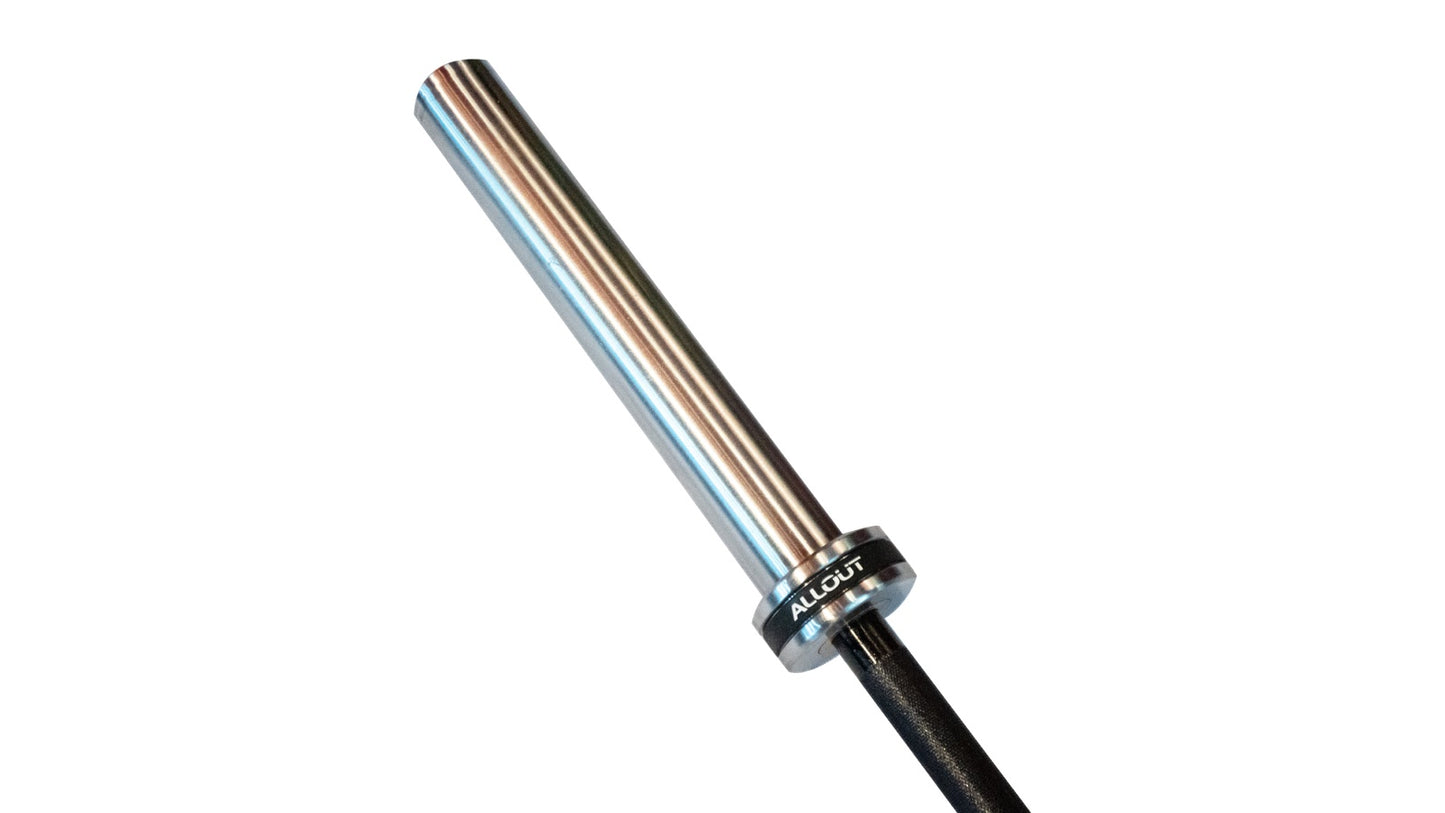Black Zinc Olympic Barbell (Female-15kg) (Used)