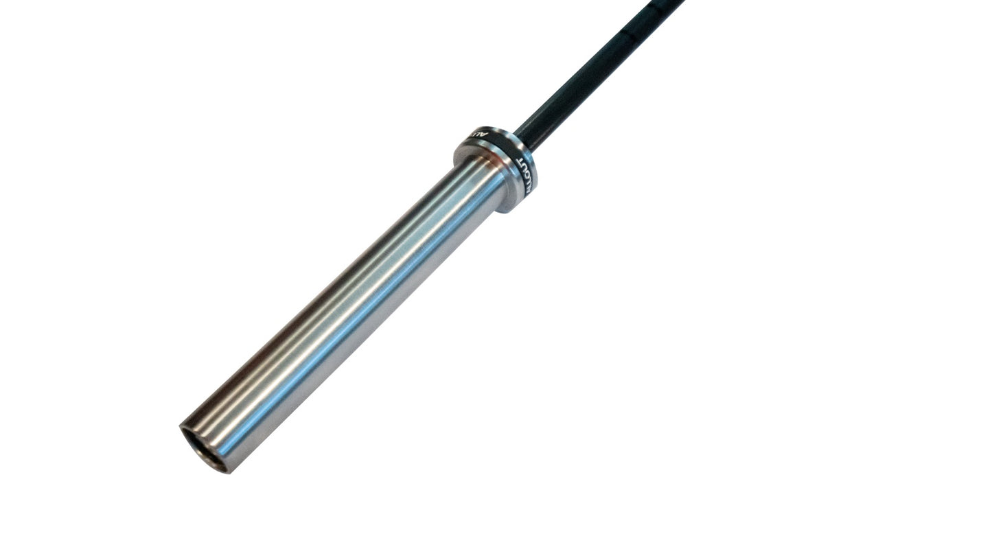 Black Zinc Olympic Barbell (Female-15kg) (Used)