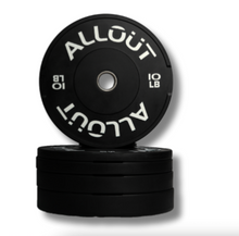 Load image into Gallery viewer, Black Rubber Bumper Plate (Grip Pro)
