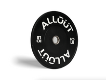 Load image into Gallery viewer, Black Rubber Bumper Plate (Grip Pro)
