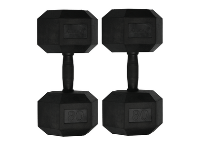 Hex Dumbbell (Black Handle) (Pair)