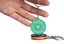 Load image into Gallery viewer, Weightlifting Plate Keychain
