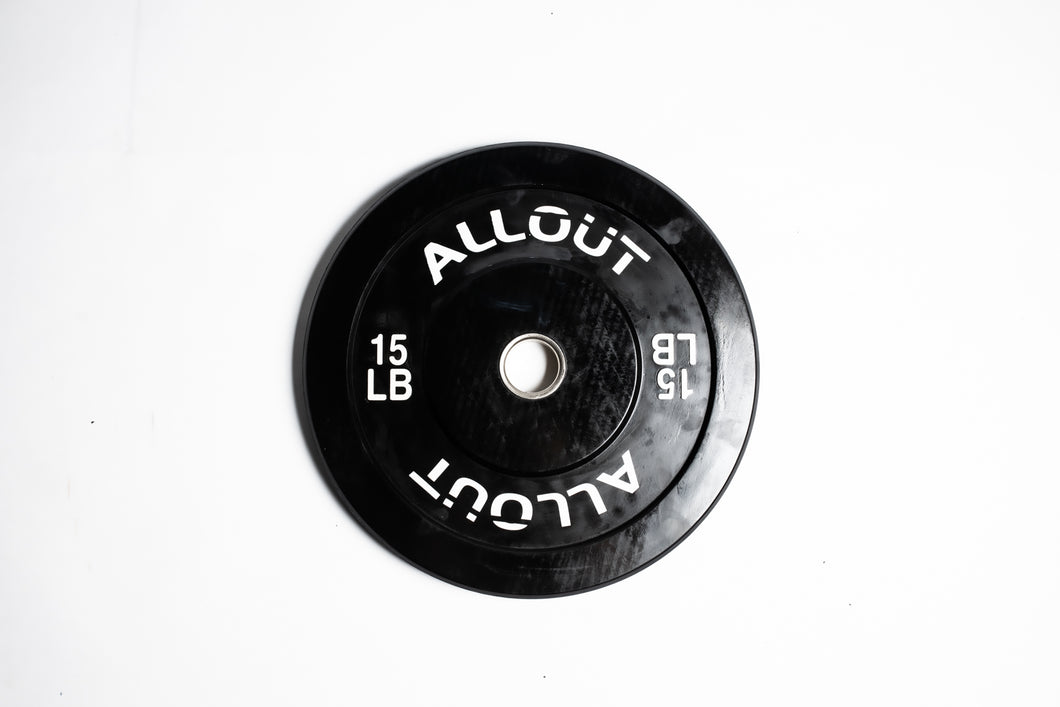 Black Bumper Plate (Pair)