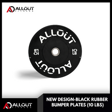 Load image into Gallery viewer, Black Rubber Bumper Plate (Grip Pro) (Used)
