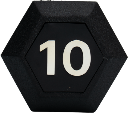 Hex Dumbbell (Black Handle -Used)