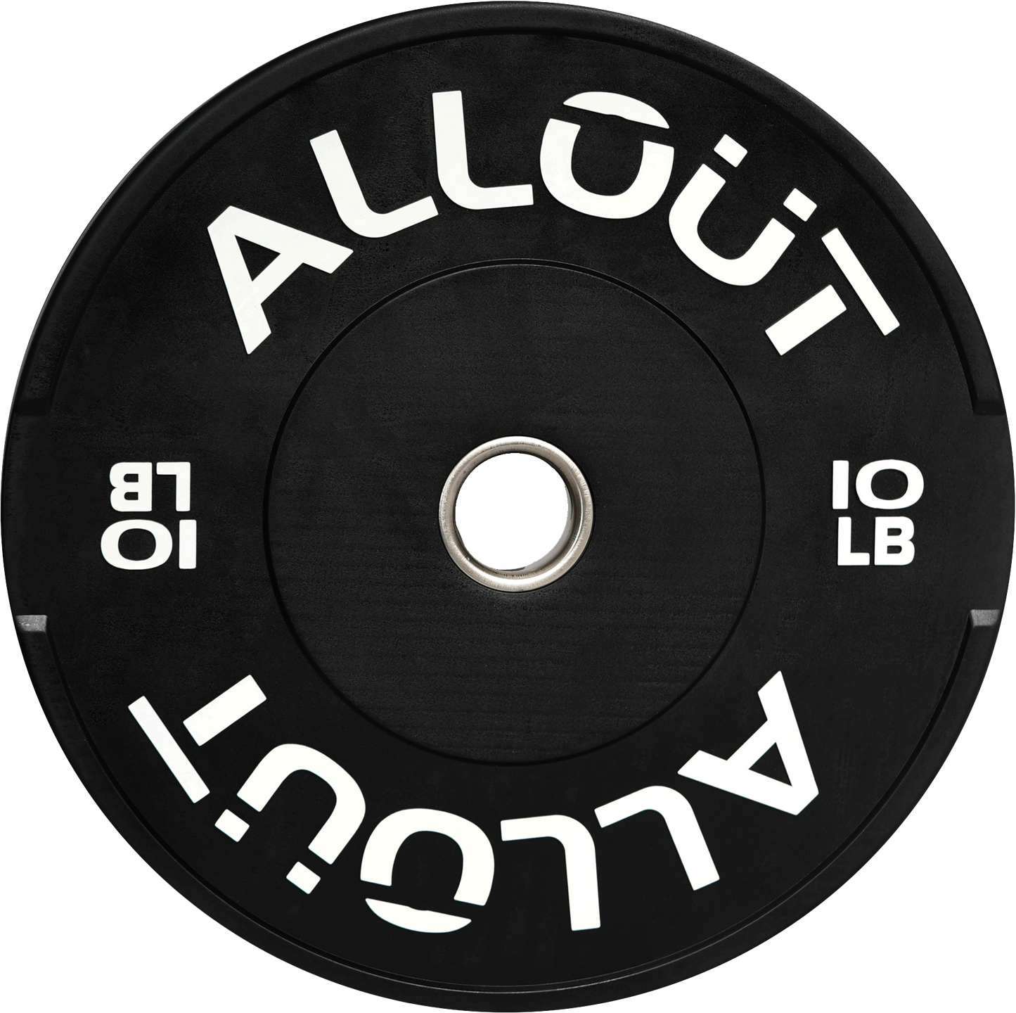 Black Rubber Bumper Plate (Grip Pro) (Used)
