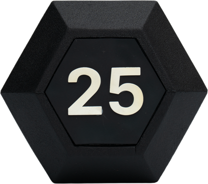 Hex Dumbbell (Black Handle) (Pair-Used)