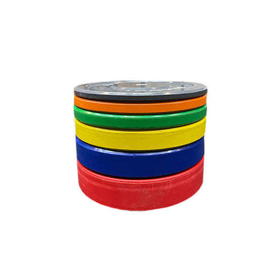 Colored Rubber Bumper Plate (Pair)