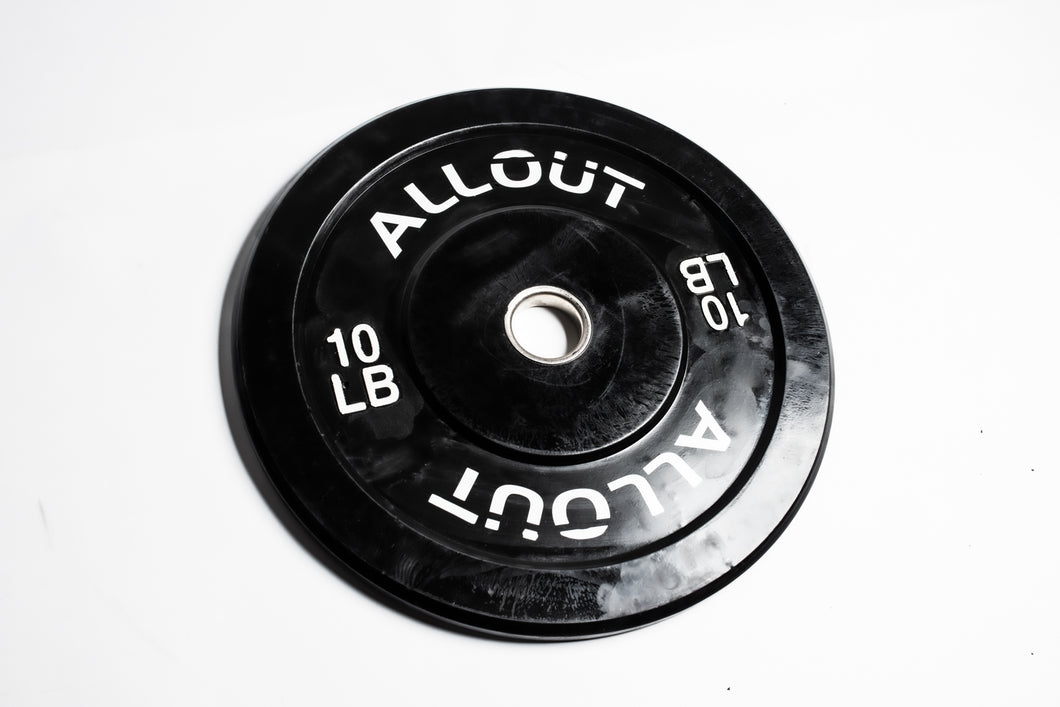 Black Bumper Plate (Pair)