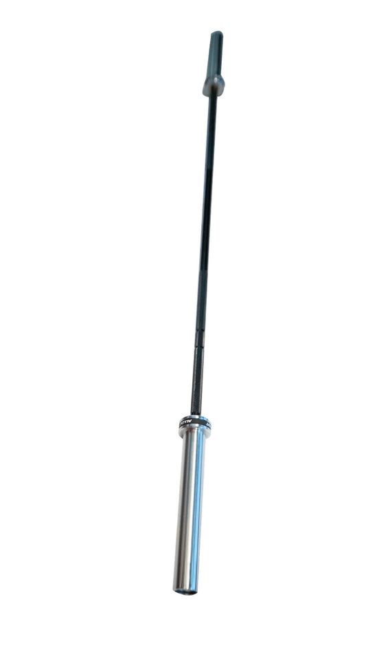 Black Zinc Olympic Barbell (Female-15kg) (Used)
