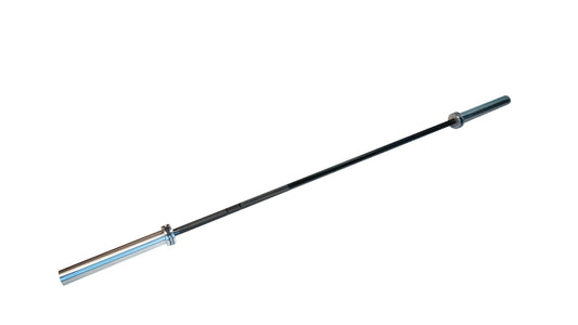 Black Zinc Olympic Barbell (Female-15kg) (Used)