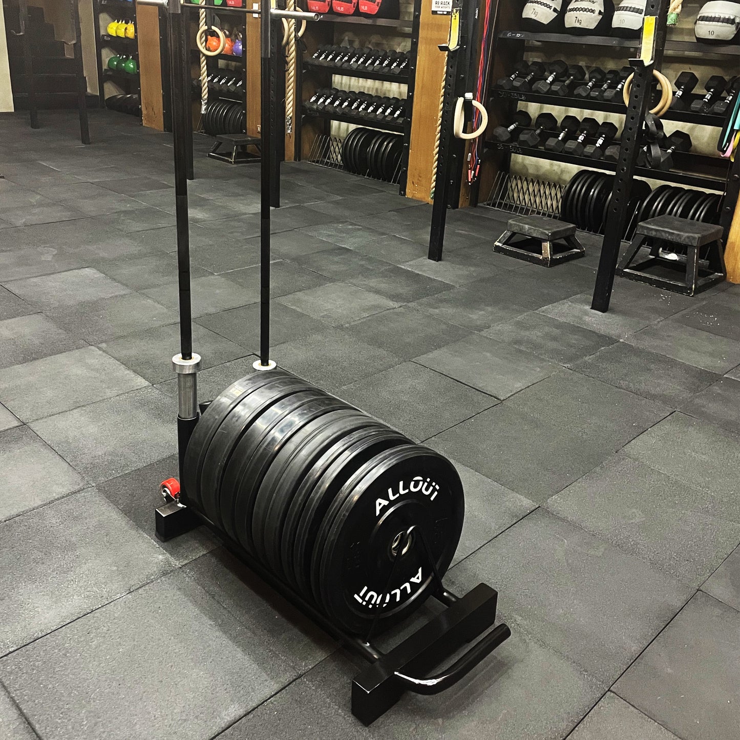 Weight Plate Rack